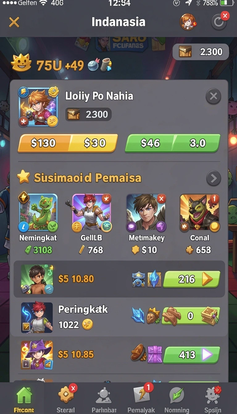 Beragam pilihan permainan menarik dalam aplikasi double999 App APK Terbaru.